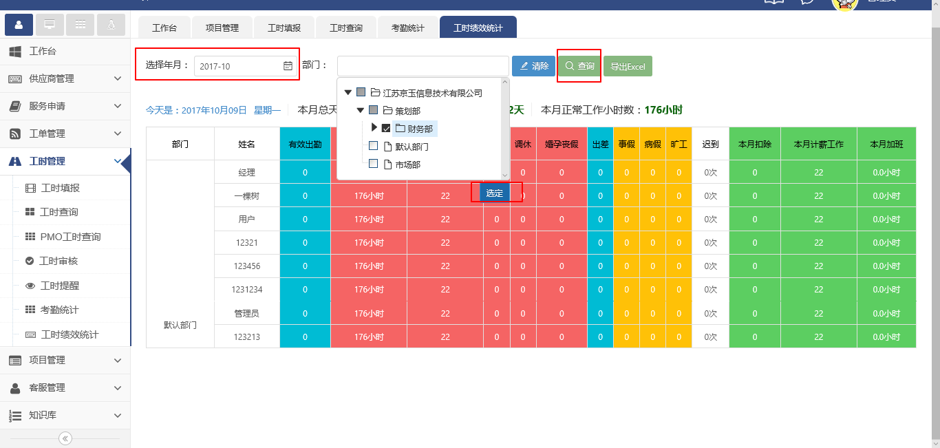工時管理（工時績效統(tǒng)計）